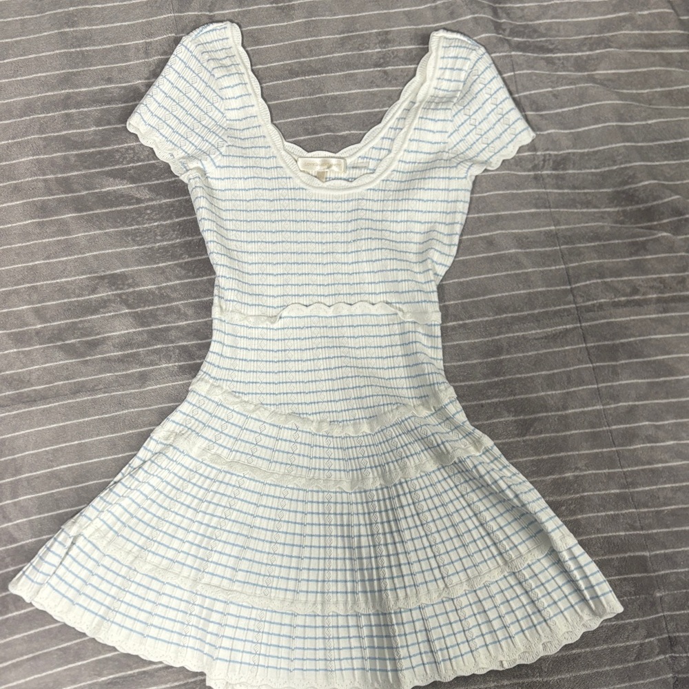 LoveShackFancy Elisavette Mini Dress In Sailor Stripes Women’s Size XS NWT